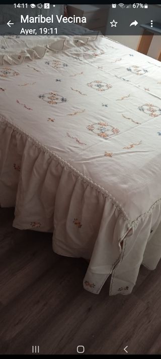 Colcha lagartera.