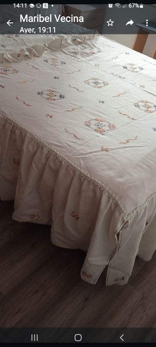 Colcha lagartera.