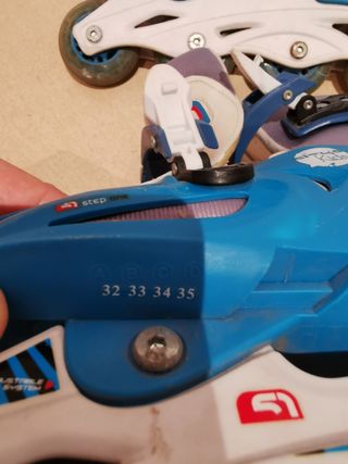 Patines niña tallas 32 a 35 regulable