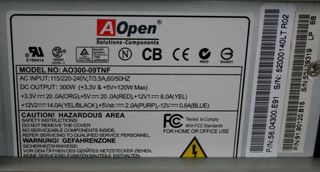 Caja Ordenador Semitorre Aopen microATX Regrabador