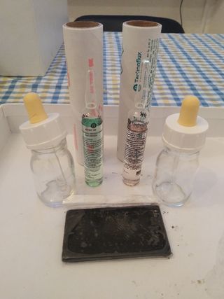 COMPROBADOR ORO PLATA Y PIEDRA DE TOQUE.