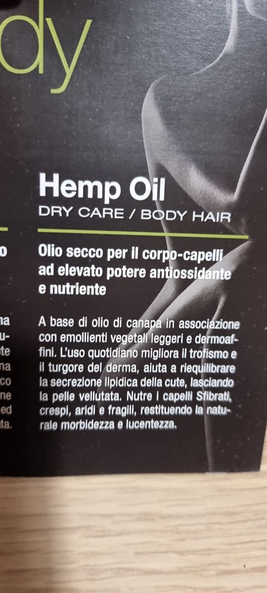 Olio per corpo e capelli