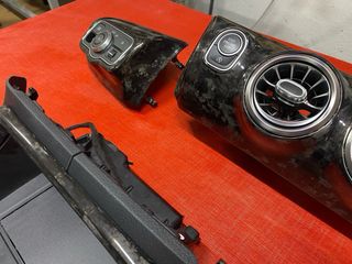 Molduras fibra de carbono forjado Mercedes AMG