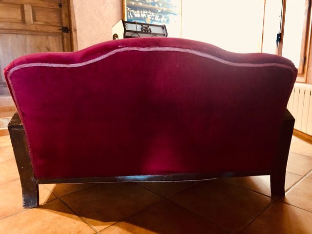 Sillón antiguo 2 plazas