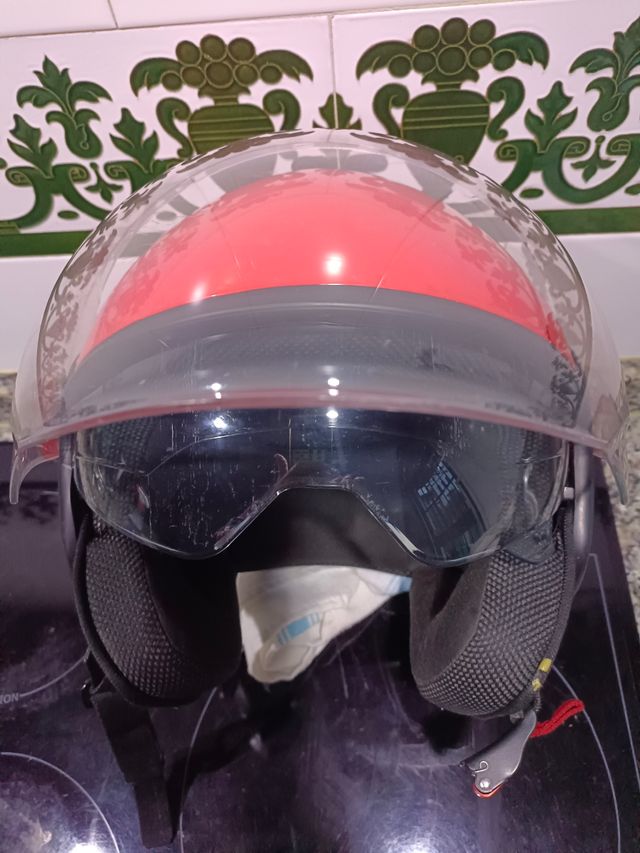 Casco aperto L e XL con visiera parasole