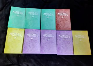 Ataque a los Titanes 1-9. Manga de Hajime Isayama