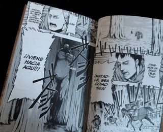 Ataque a los Titanes 1-9. Manga de Hajime Isayama