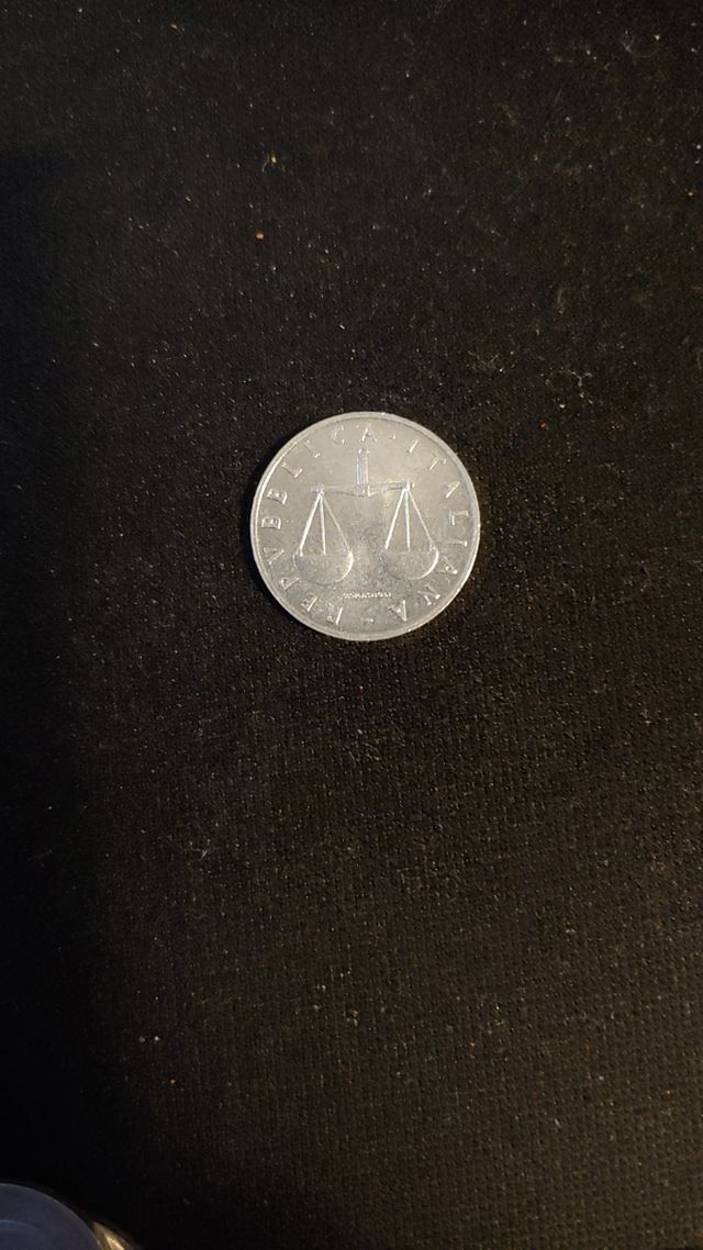 Moneta 1 lira 1958