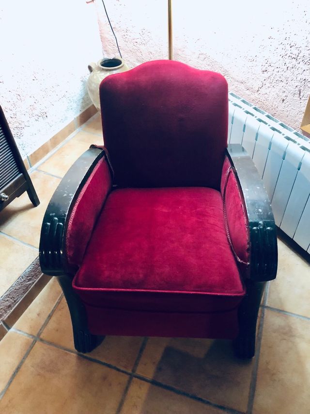 Sillón antiguo 1 plaza