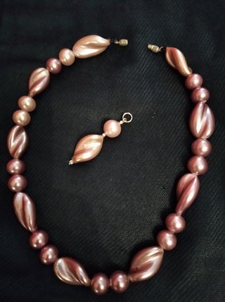 Conjunto perlas antiguas