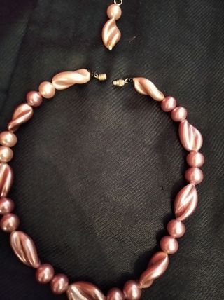 Conjunto perlas antiguas