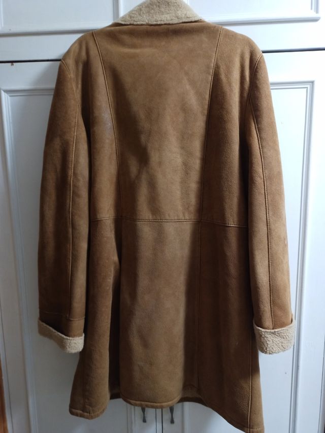 Abrigo piel vuelta 