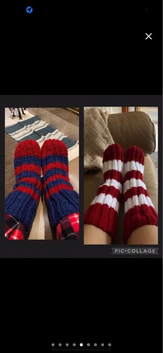 Mitjons de llana personalitzables fets a ma