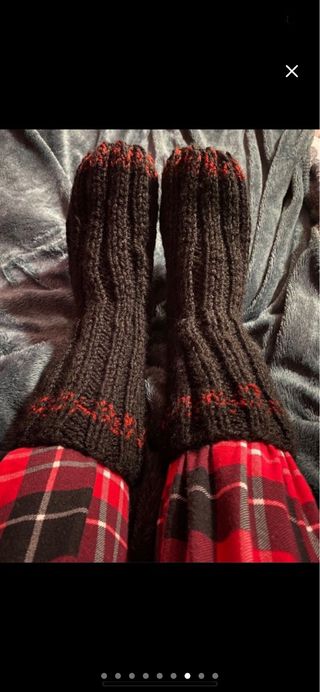 Mitjons de llana personalitzables fets a ma