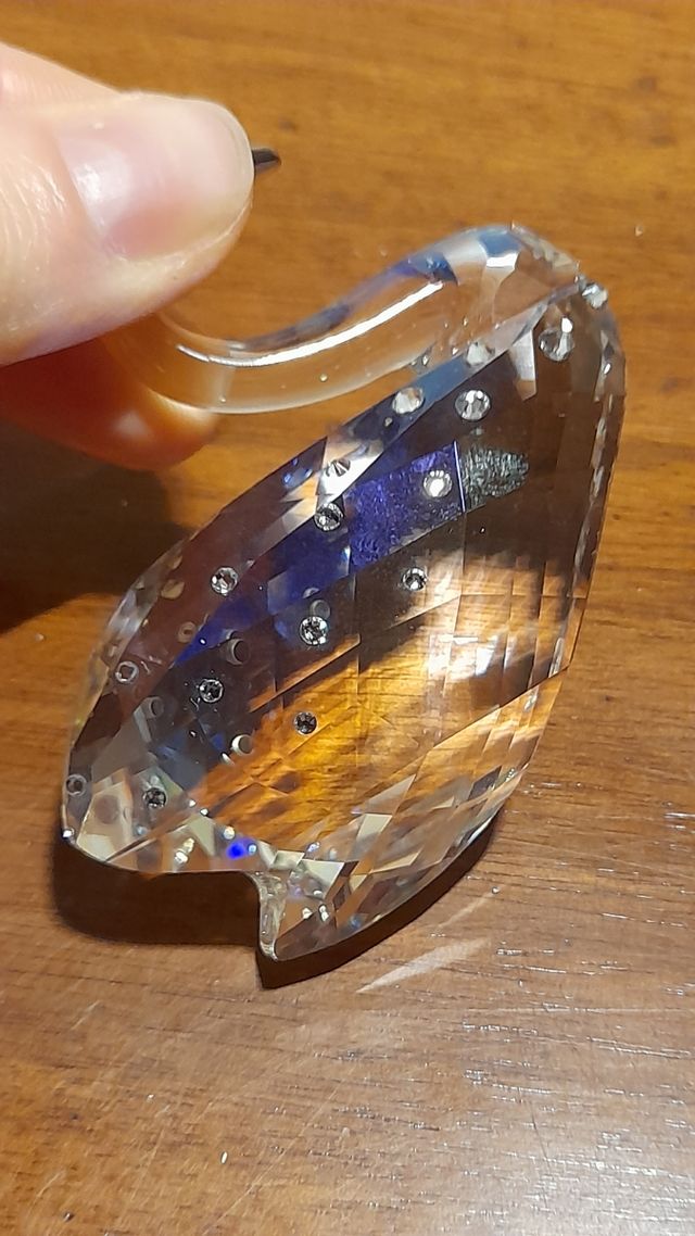 Swarovski. Coppia cigni