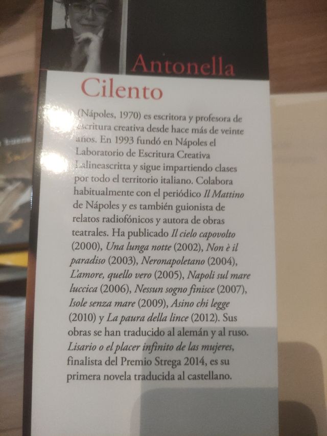 Lisario o el placer infinito de las muje