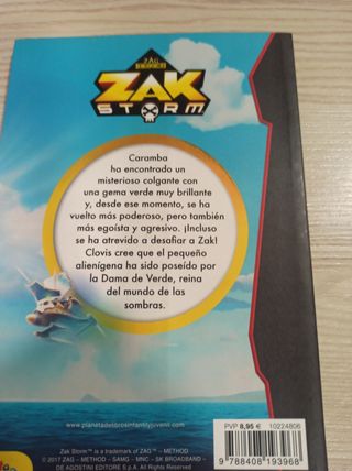 Zak storm bruja por la borda