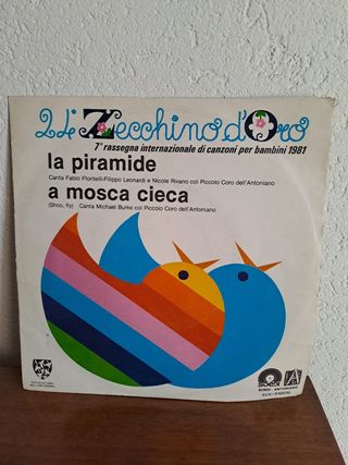 Disco 45 giri "Zecchino d'oro" anno 1981
