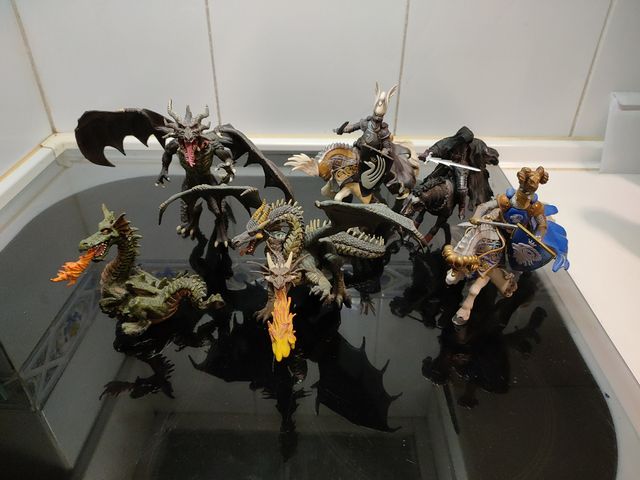 Dragones y caballeros