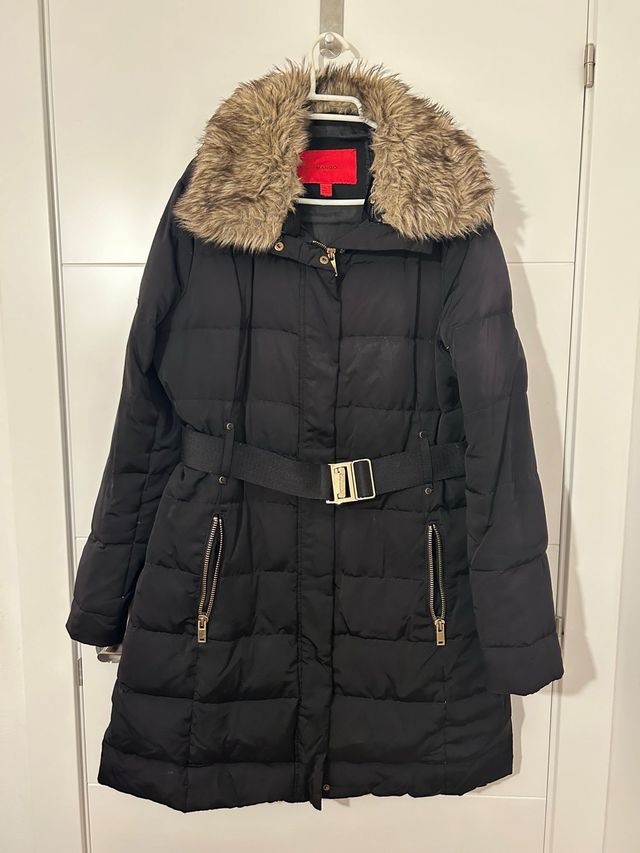 Anorak Mango de plumas talla L