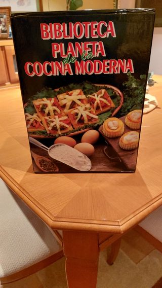 Libros  cocina Biblioteca Planeta Cocina Moderna.
