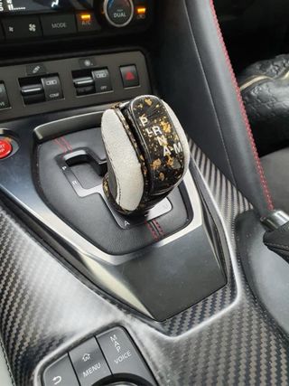 Fibra de carbono real (forjado) Jaguar