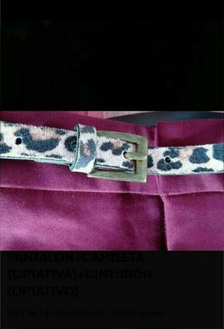 PANTALON + REGALO DE 2 CINTURONES