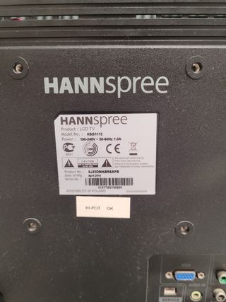 Televisión Hannspree 22"