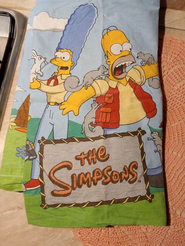 Lenzuola Simpson letto singolo 