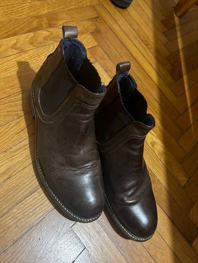 stivaletto pelle uomo