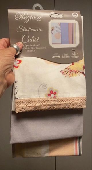 strofinacci per cucina