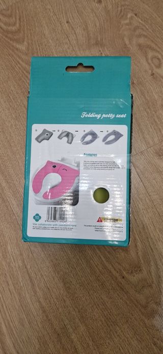 Adaptador plegable wc