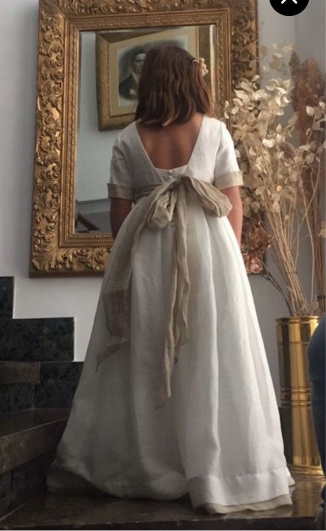 Vestido comunión de Hortensia Maeso.