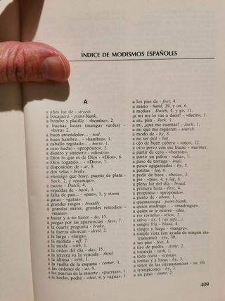 Diccionario de Modismos Inglés-Español