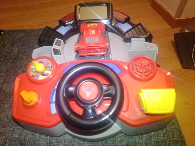 ✅Volante juego rayo McQueen