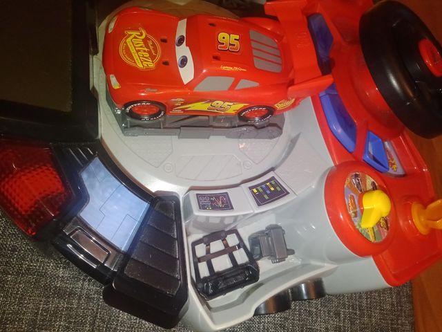 ✅Volante juego rayo McQueen