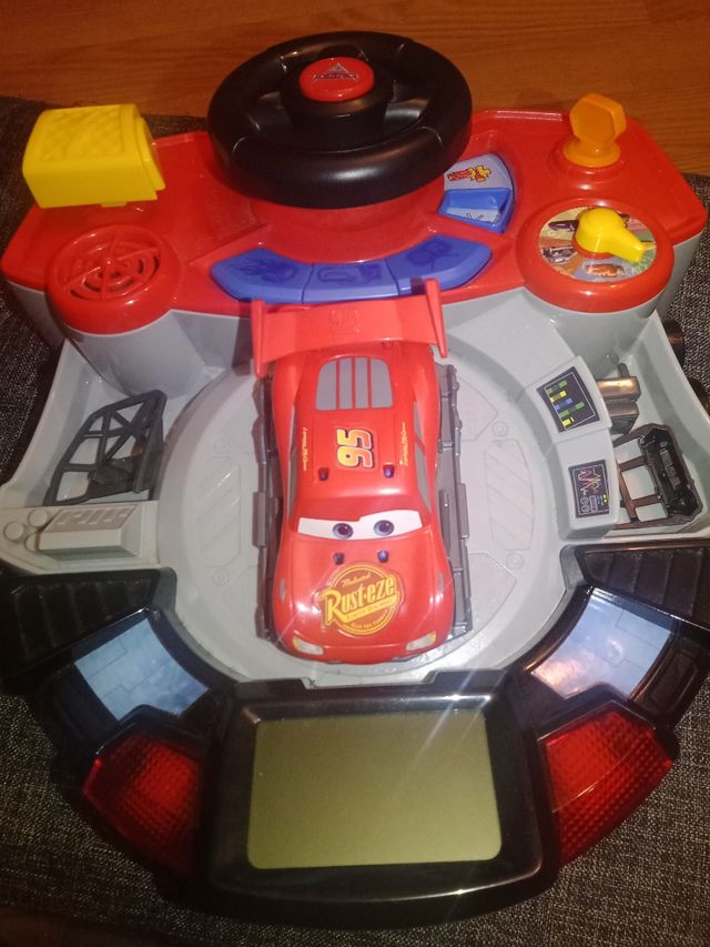 ✅Volante juego rayo McQueen