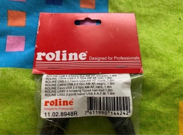 NUEVO Cable USB 2.0 extensión 1.8m