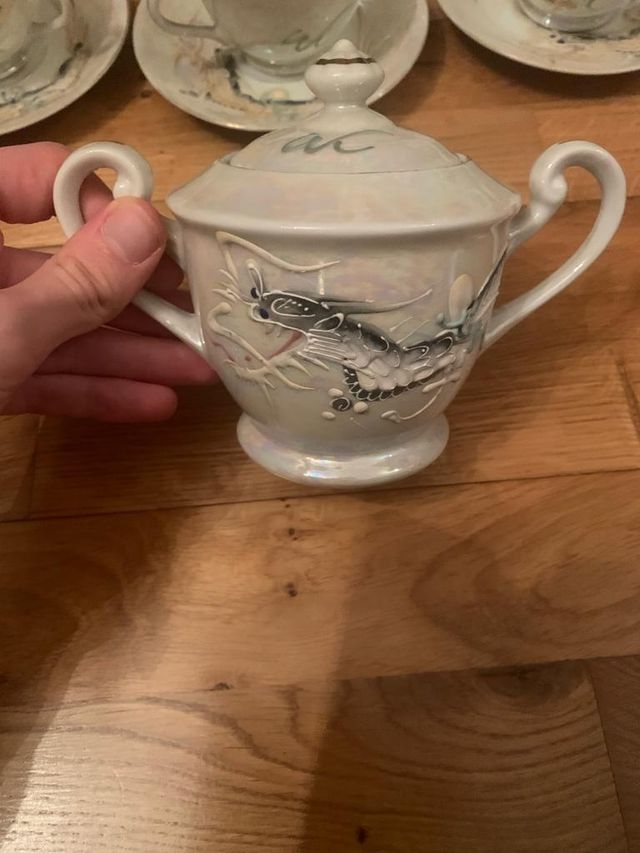 Juego de té de porcelana china