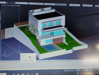 Delineante autocad. Maquetas y piezas 3d a escala.