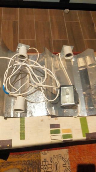 ARMARIO DE CULTIVO 60x60x 1,60alto 2 Balastros...