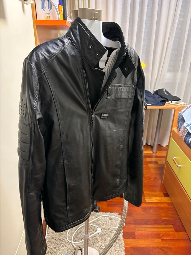 chaqueta motera biker GStar XL