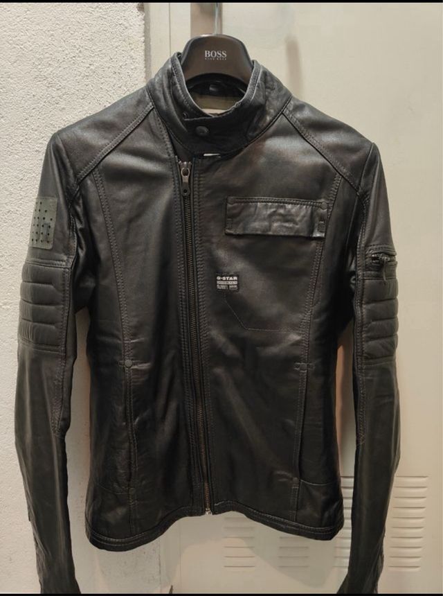 chaqueta motera biker GStar XL