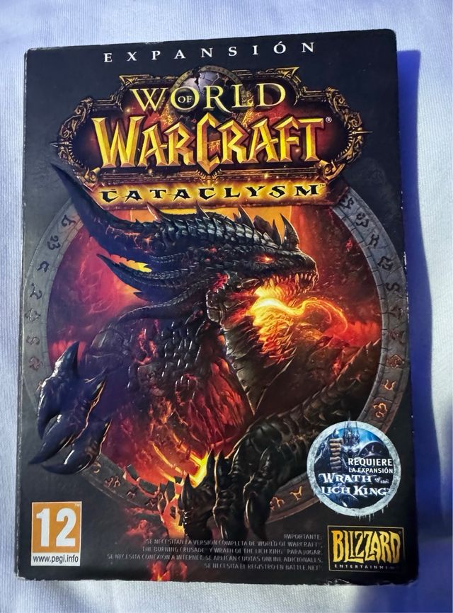 JUEGO PC WARCRAFT CATACLYM