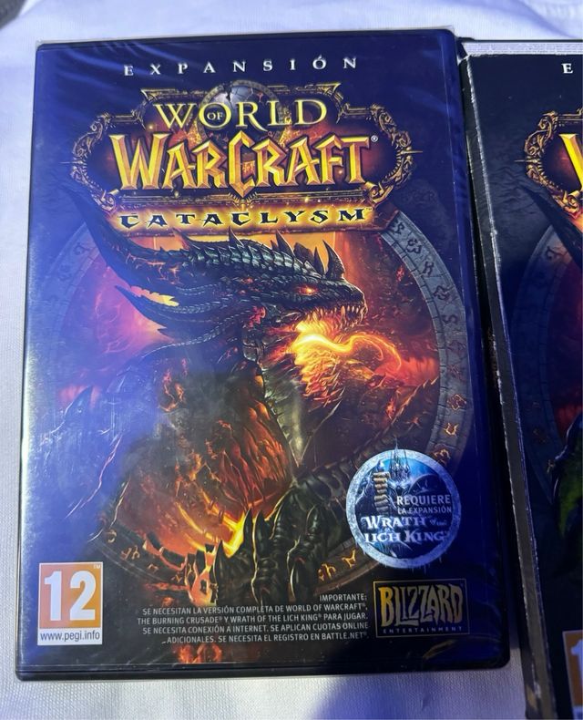 JUEGO PC WARCRAFT CATACLYM