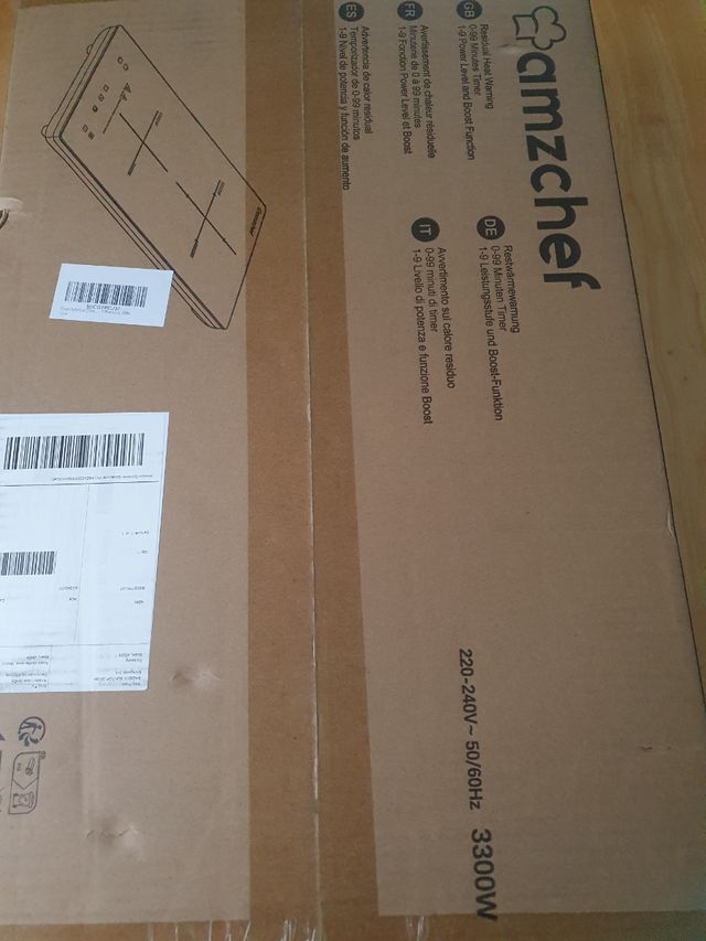 Placa inducción PRECINTADA