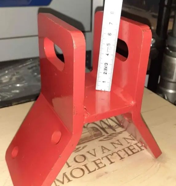 Attacco terzo punto forza per trincia ò fresatrice