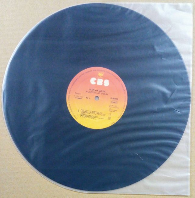 MEN AT WORK-, ÁLBUM VINILO 12",