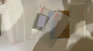 Lote 7 fundas y 7 cristales iphone X/XS