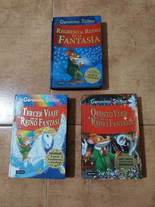 Libros Gerónimo Stilton Reino Fantasía 